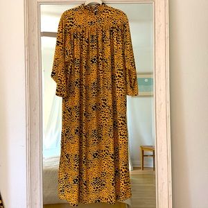 Topshop animal print dress